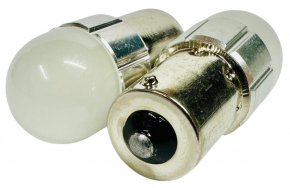Светодиодная лампа 1156-3030-9SMD-W прямые, 1-конт. (белый свет) (2)